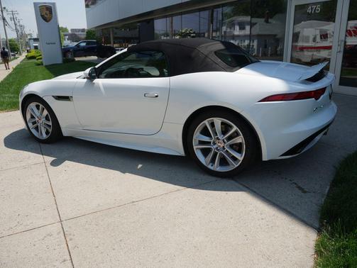 White 2017 Jaguar F-TYPE S