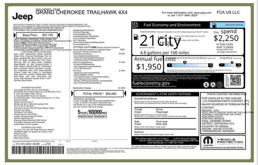 2021 Jeep Grand Cherokee Trailhawk