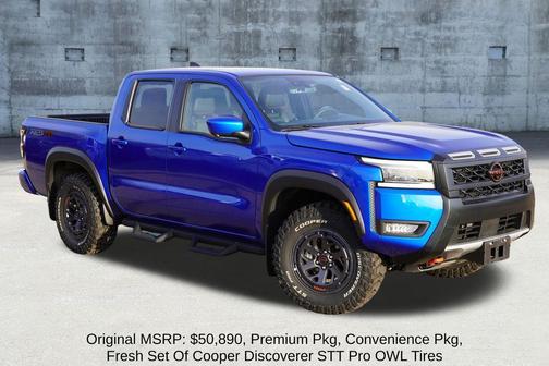 Bluestone Pearl 2025 Nissan Frontier PRO-4X