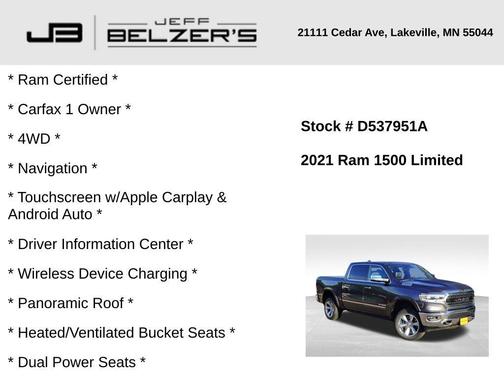 2021 RAM 1500 Limited