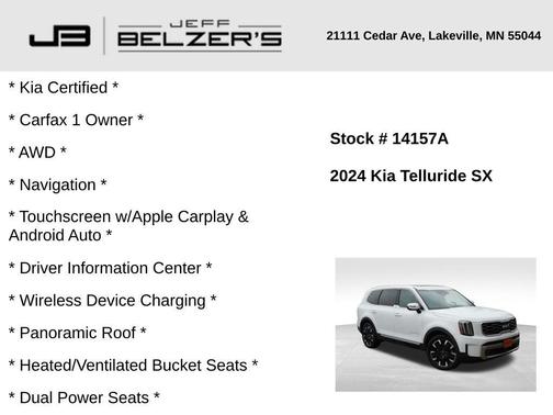 2024 Kia Telluride SX