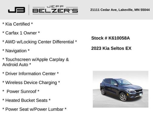 2023 Kia Seltos EX