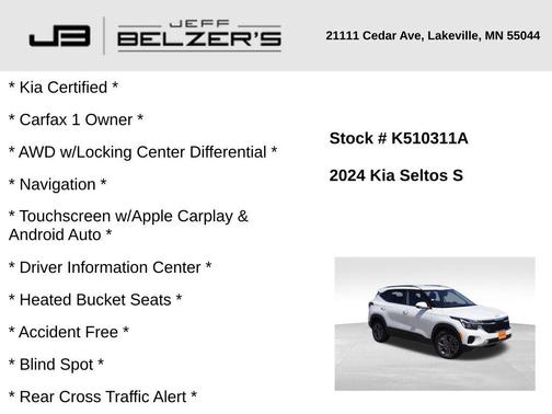 2024 Kia Seltos S