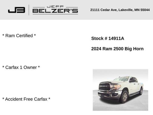 2024 RAM 2500 Big Horn