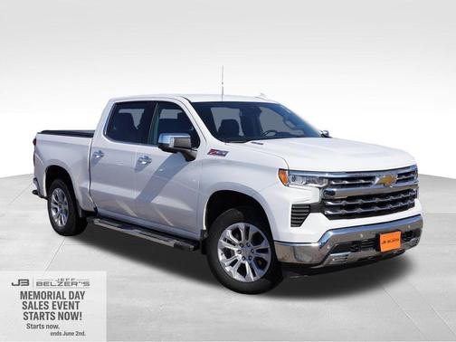 Summit White 2023 Chevrolet Silverado 1500 LTZ
