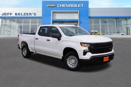 Summit White 2026 Chevrolet Silverado 1500 WT