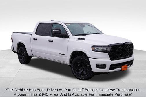 Bright White Clearcoat 2026 RAM 1500 Big Horn