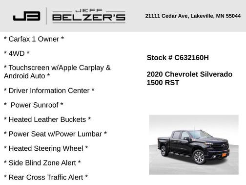 2020 Chevrolet Silverado 1500 RST