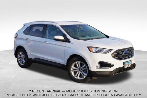 Oxford White 2019 Ford Edge SEL