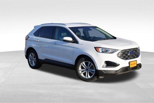 Oxford White 2019 Ford Edge SEL