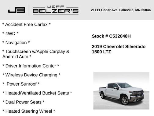 2019 Chevrolet Silverado 1500 LTZ