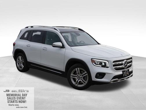 Digital White 2022 Mercedes-Benz GLB 250 Base 4MATIC