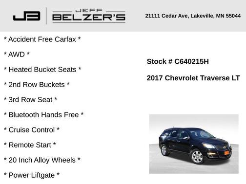 2017 Chevrolet Traverse 1LT