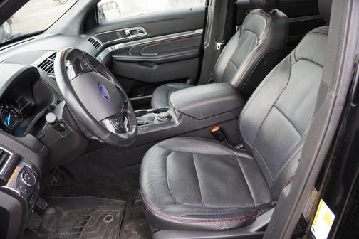 Shadow Black 2017 Ford Explorer sport
