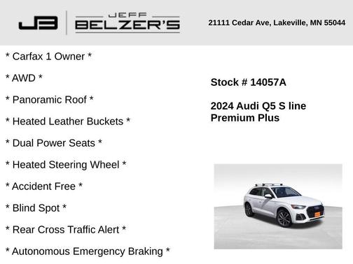2024 Audi Q5 45 S line quattro Premium