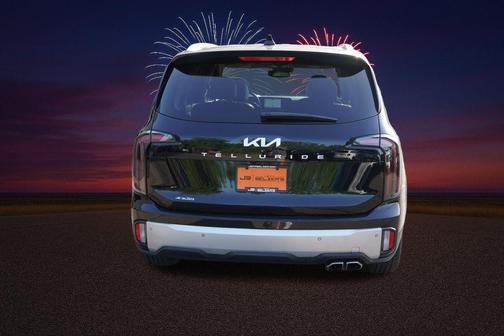 Ebony Black 2024 Kia Telluride EX