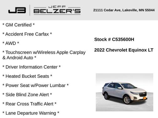 2022 Chevrolet Equinox 1LT