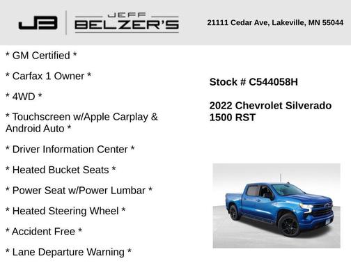 2022 Chevrolet Silverado 1500 RST