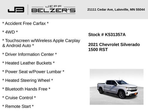 2021 Chevrolet Silverado 1500 RST