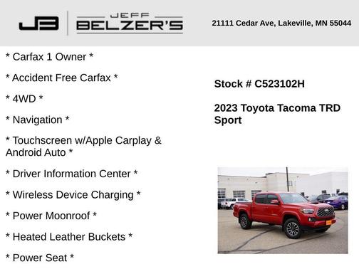 2023 Toyota Tacoma TRD Sport