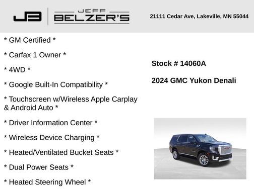 2024 GMC Yukon Denali