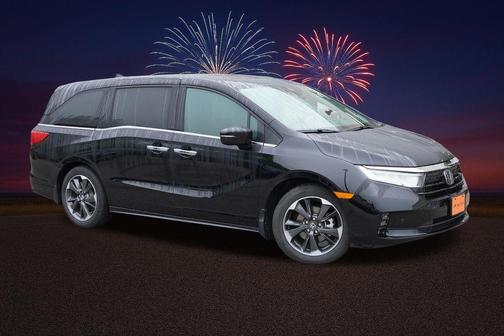Crystal Black Pearl 2024 Honda Odyssey Elite