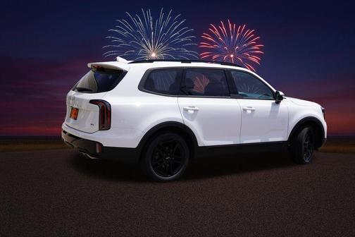 Glacial White Pearl 2024 Kia Telluride SX X-Line