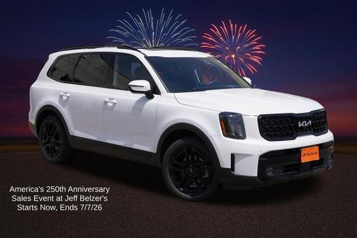 Glacial White Pearl 2024 Kia Telluride SX X-Line