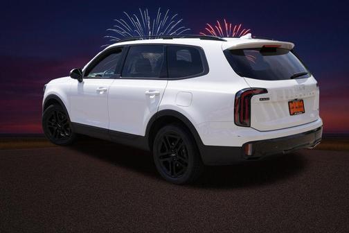 Glacial White Pearl 2024 Kia Telluride SX X-Line