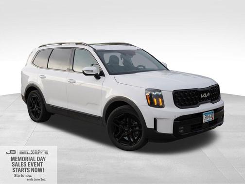 Glacial White Pearl 2024 Kia Telluride SX X-Line