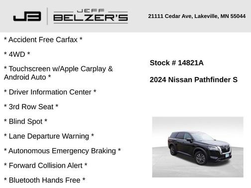 2024 Nissan Pathfinder S