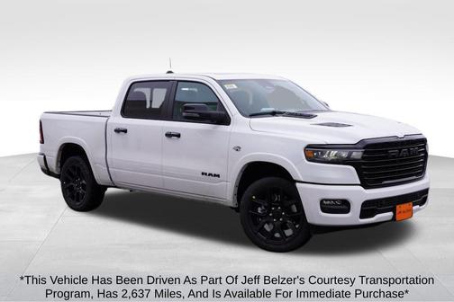 Bright White Clearcoat 2026 RAM 1500 Laramie