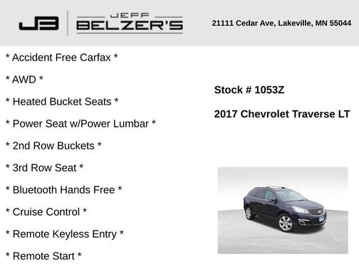 2017 Chevrolet Traverse 1LT
