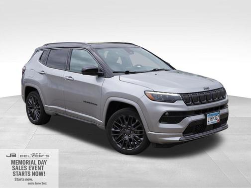 Billet Silver Metallic Clearcoat 2022 Jeep Compass Altitude
