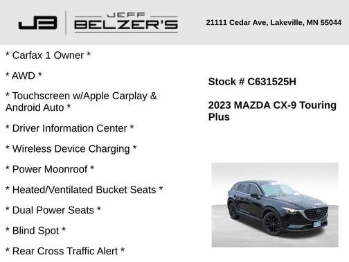 2023 Mazda CX-9 Touring Plus
