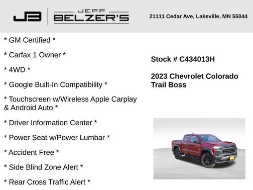 2023 Chevrolet Colorado Trail Boss
