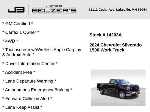2024 Chevrolet Silverado 1500 WT