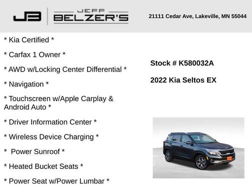 2022 Kia Seltos EX
