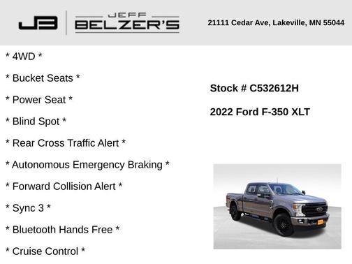 2022 Ford F-350 XLT