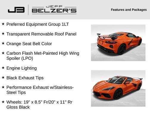 2026 Chevrolet Corvette Stingray w/1LT
