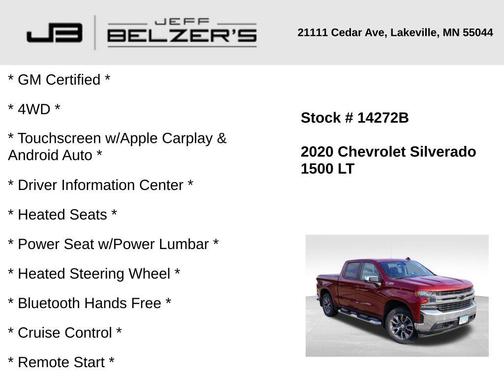 2020 Chevrolet Silverado 1500 LT