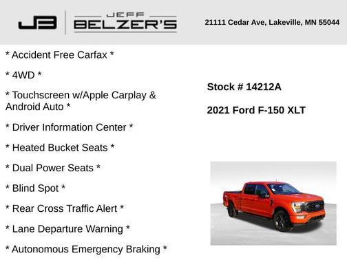 2021 Ford F-150 XLT