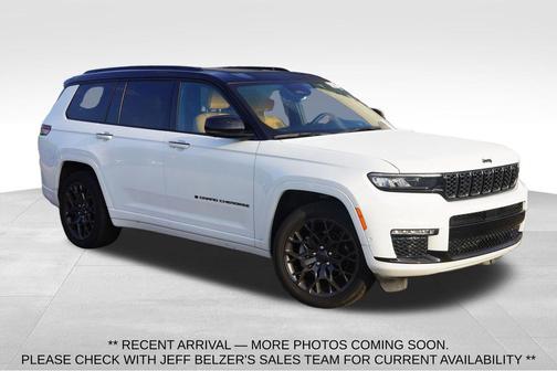 Bright White Clearcoat 2024 Jeep Grand Cherokee L Summit