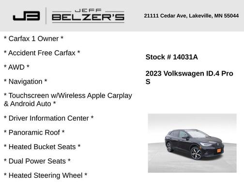 2023 Volkswagen ID.4 Pro S