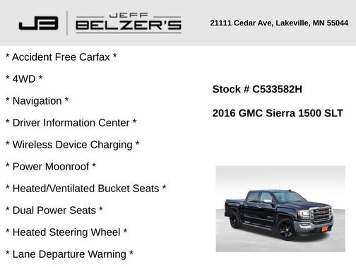 2016 GMC Sierra 1500 SLT