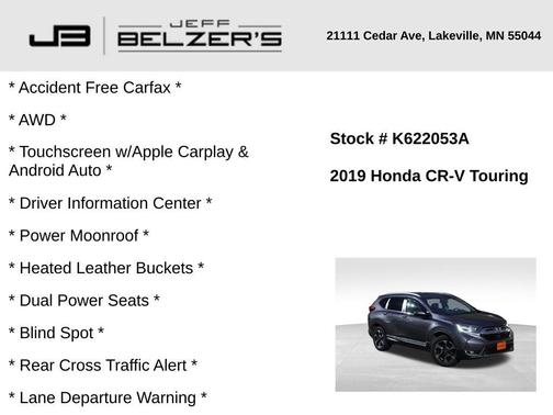 2019 Honda CR-V Touring