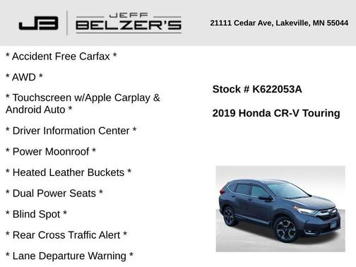 2019 Honda CR-V Touring