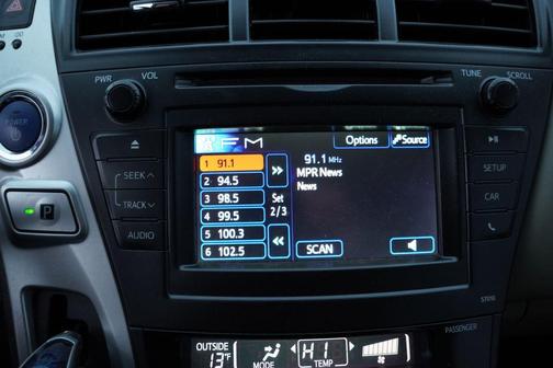 2013 Toyota Prius v Two