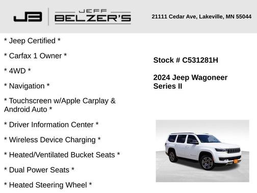 2024 Jeep Wagoneer Series II