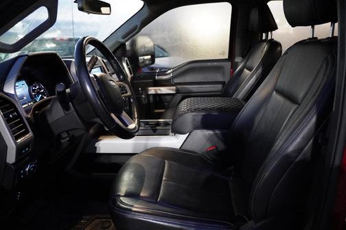 Red 2021 Ford F-250 Lariat